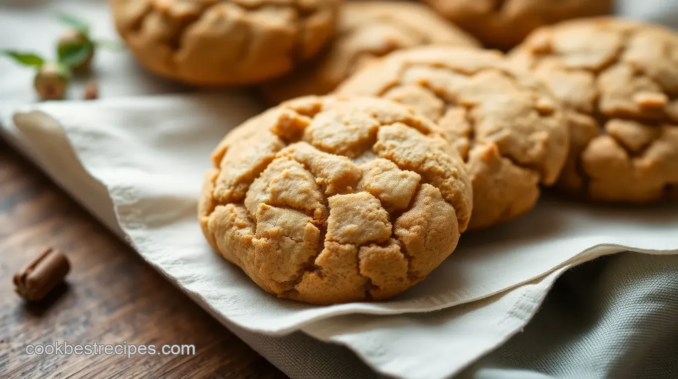 3-Ingredient Einkorn Cookies with Melted Butter