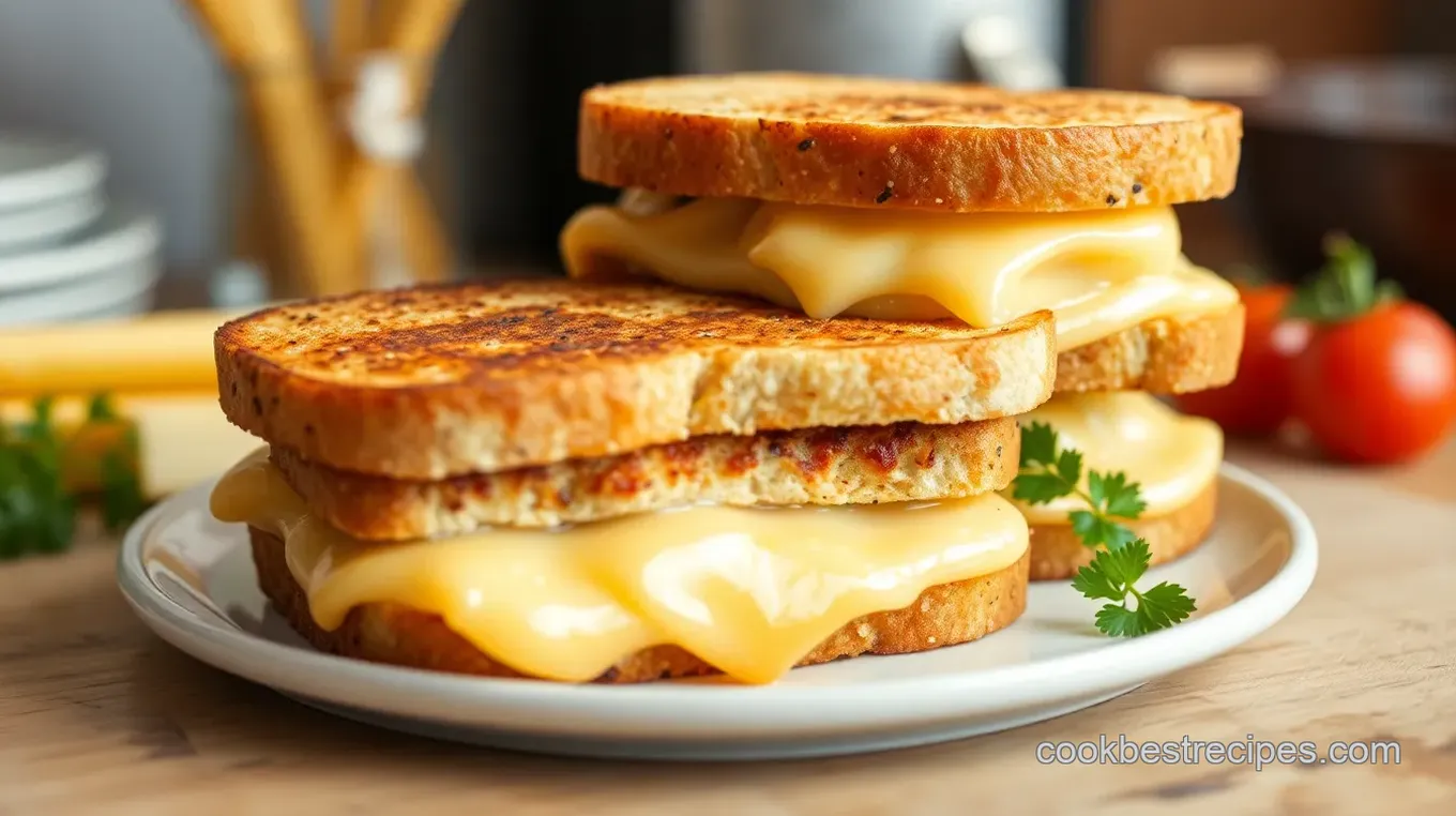 Air Fryer Grilled Cheese Sandwiches