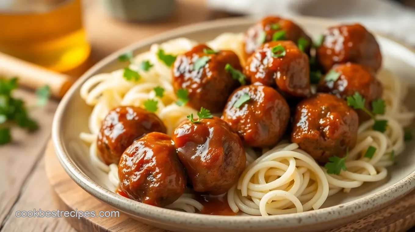 Juicy Air Fryer Meatballs