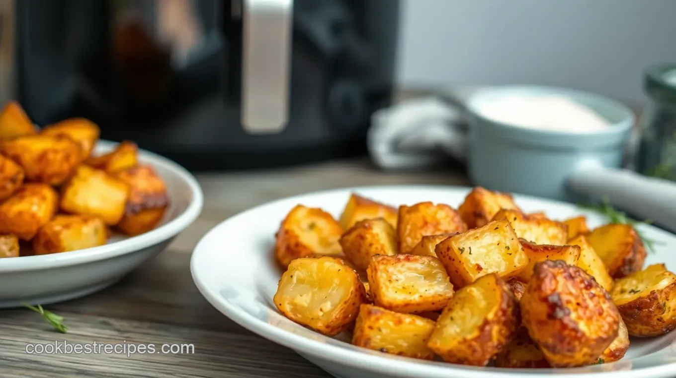 Air Fryer Baked Potatoes - Crispy & Fluffy