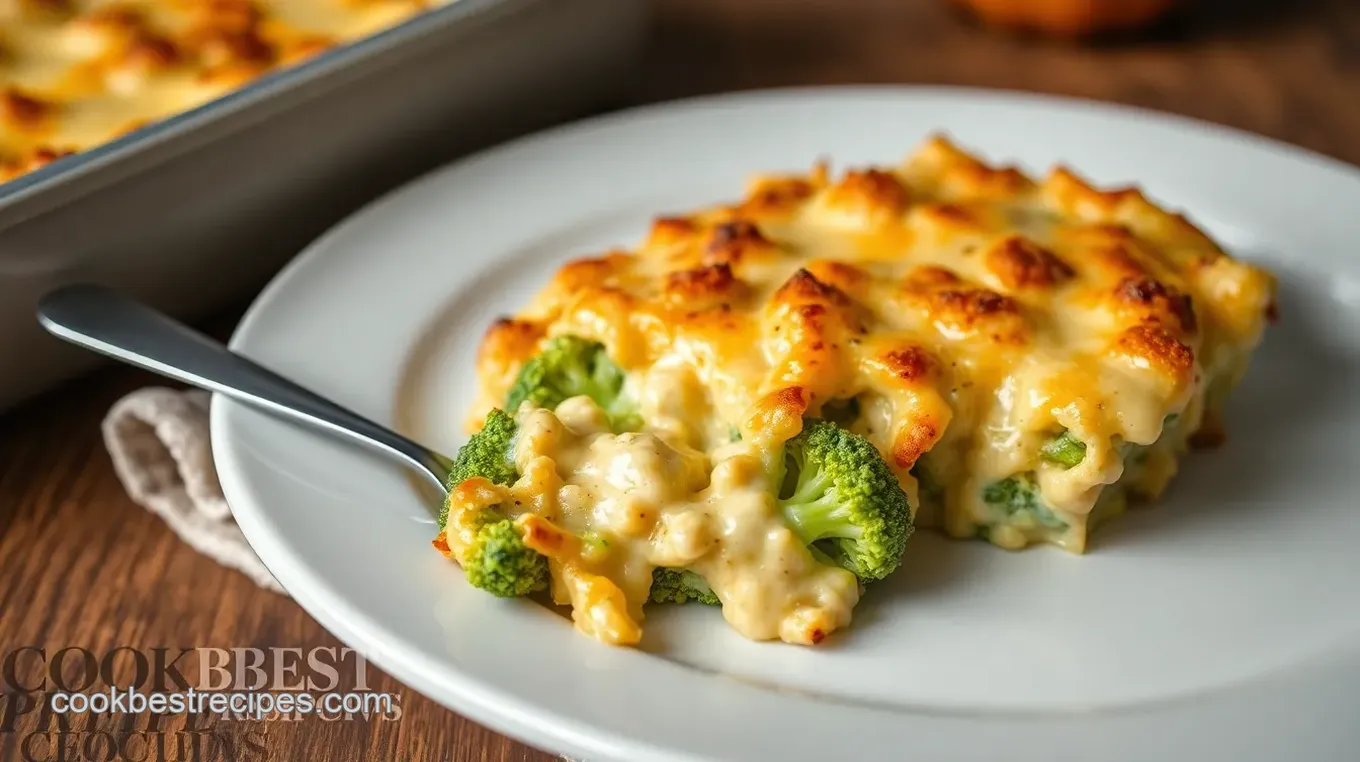 Bake Broccoli Casserole: Cheesy & Creamy Delight