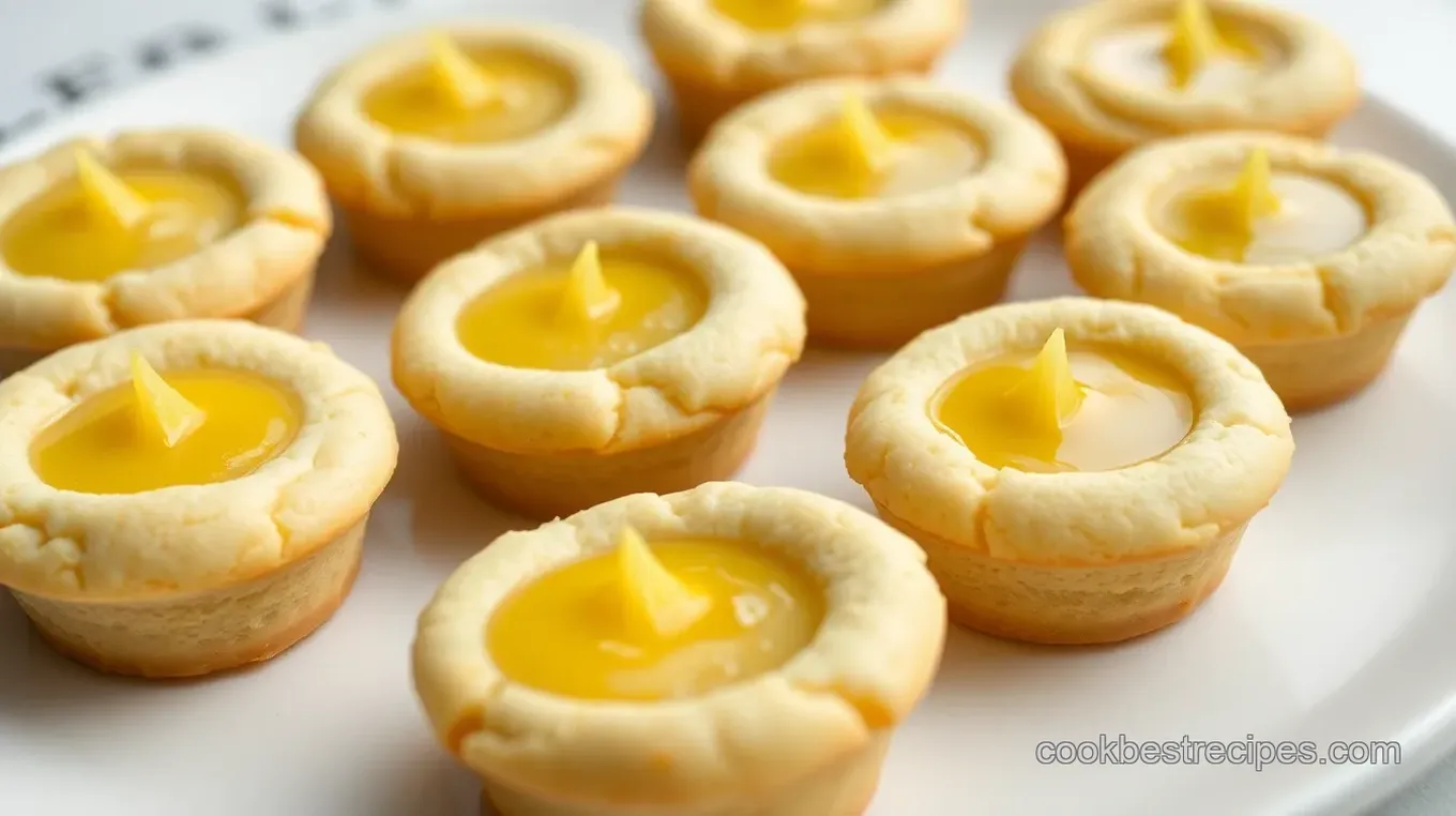 Lemon Cookie Cups