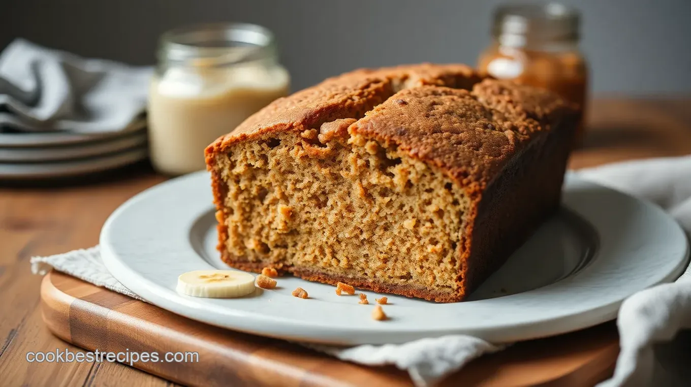 Banana Bread with Peanut Butter & Chocolate