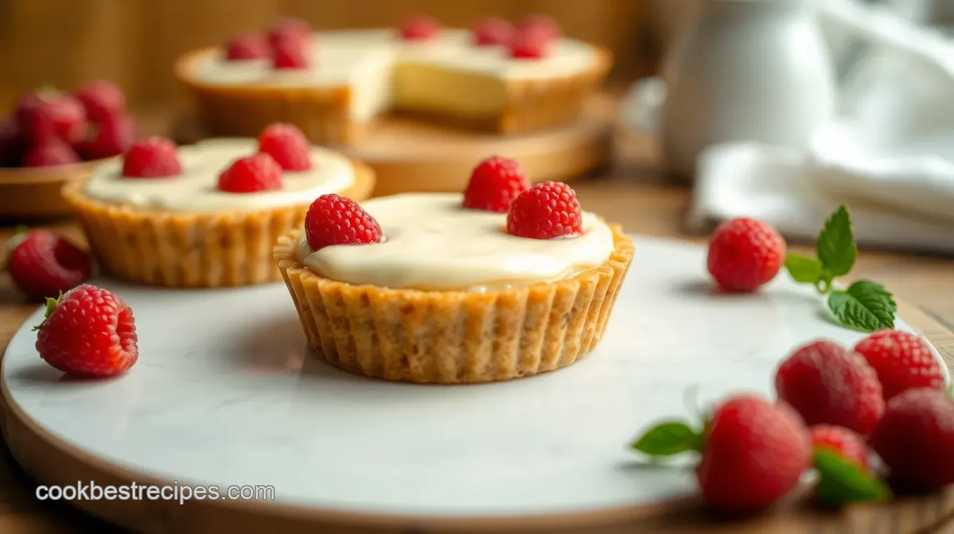 Raspberry Lemon Cheesecake Tart