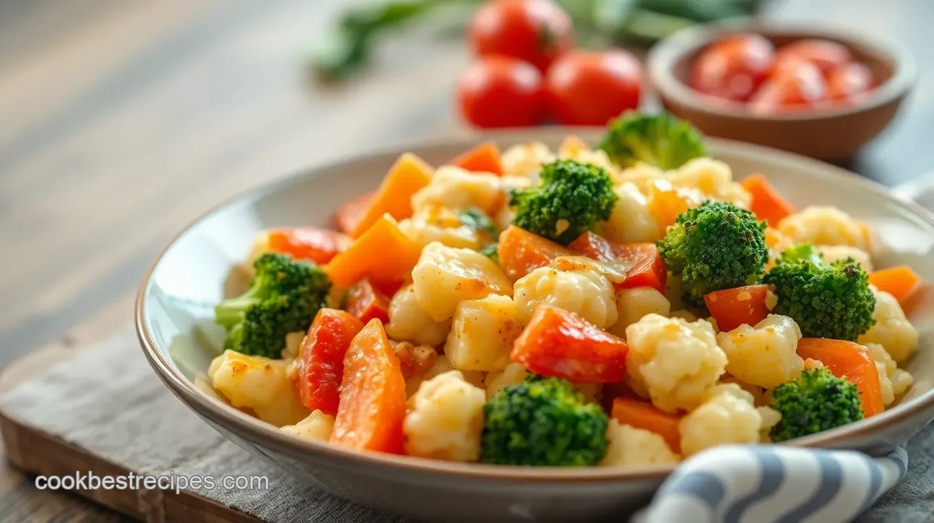 Cheesy Vegetable Medley Bake