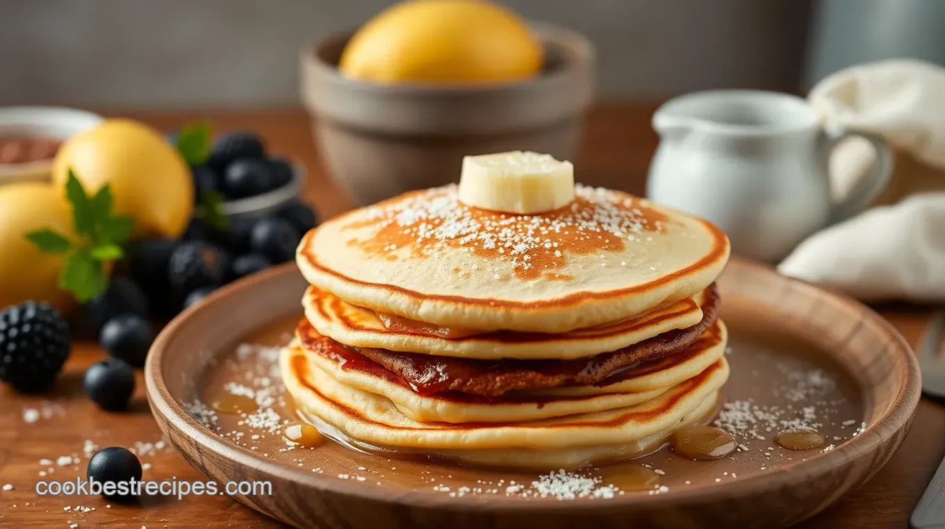 Fluffy Japanese Soufflé Pancakes