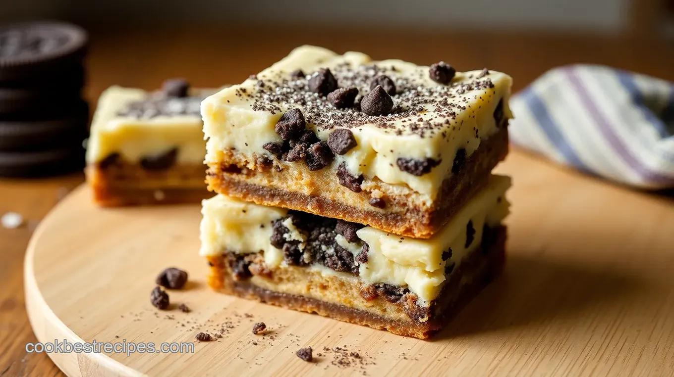 Oreo Cookie Pop Tart Bars