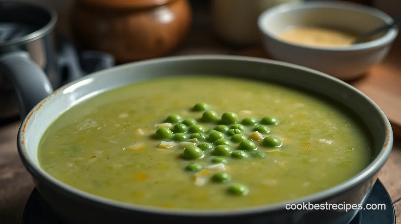 Creamy Induction-Cooked Pea Soup: A Comforting Classic