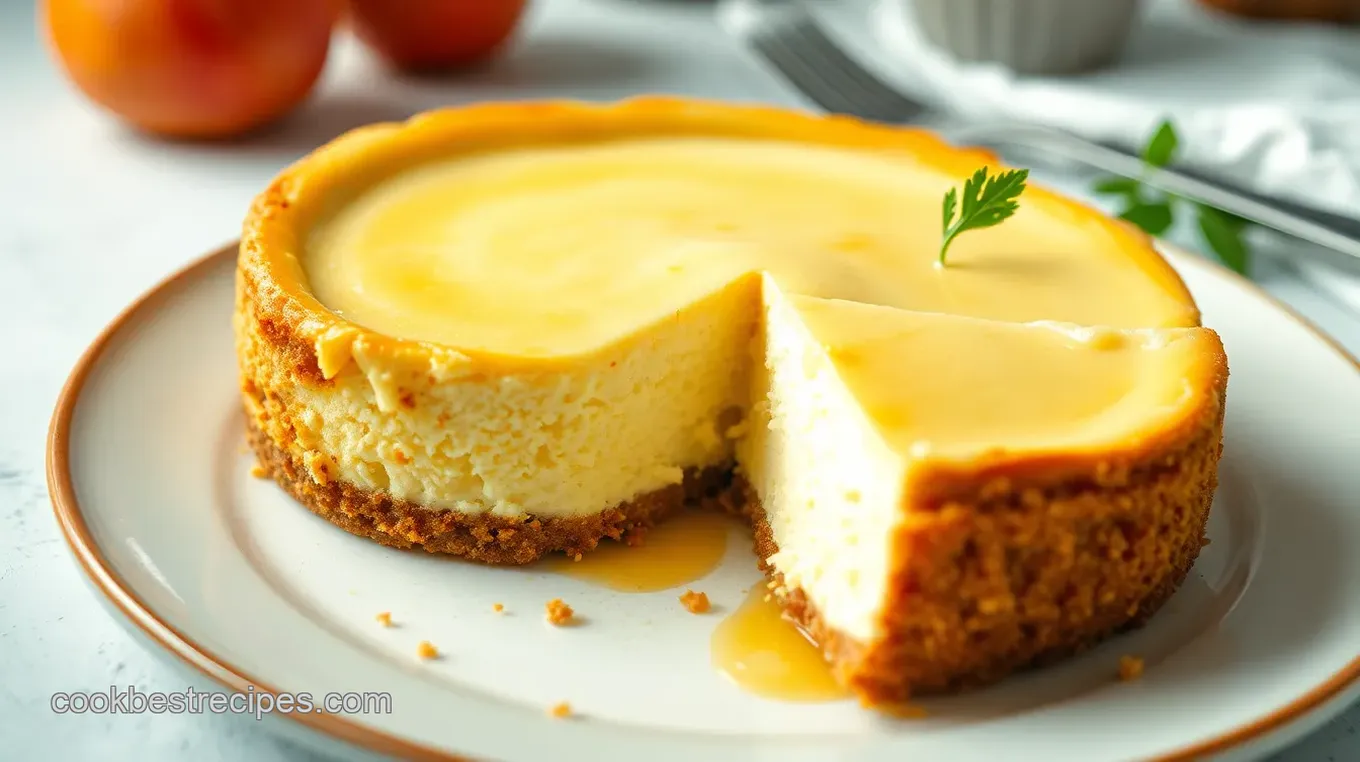 Delicious Air Fryer Cheesecake