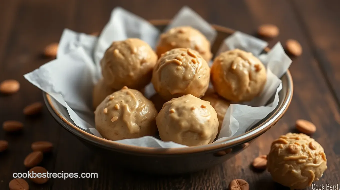 Peanut Butter Balls with Rice Krispies