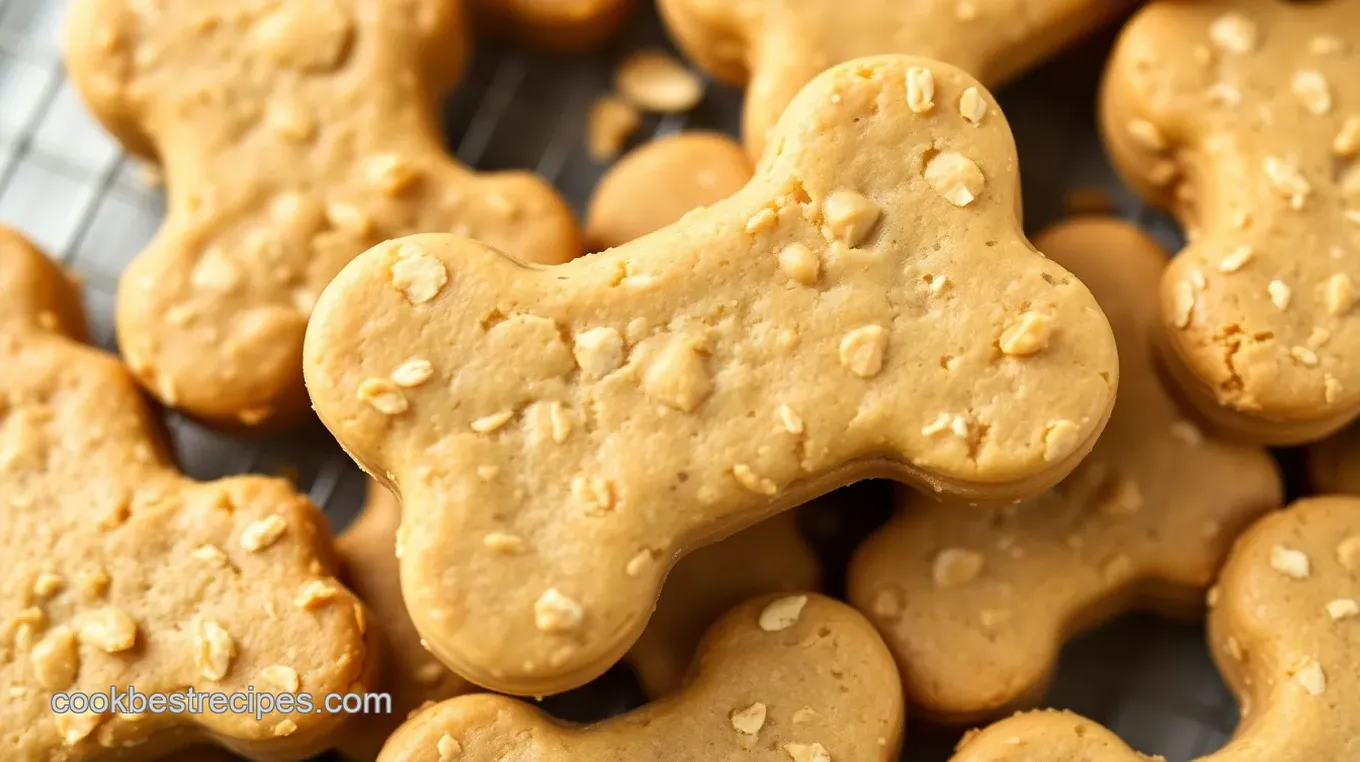 Peanut Butter Dog Treats with Dog Bone Cookie Cutter