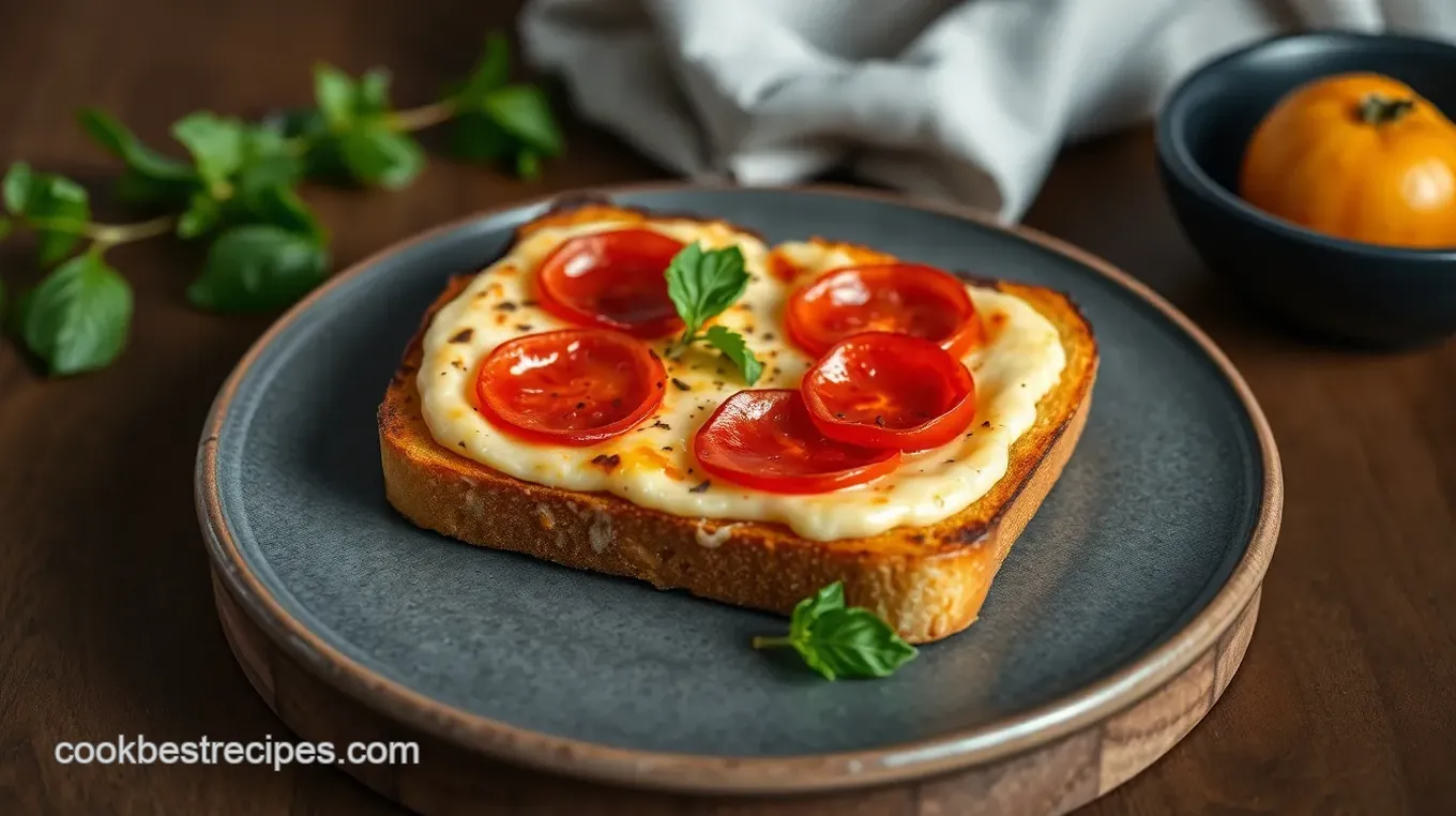 Easy and Delicious Pizza Toast