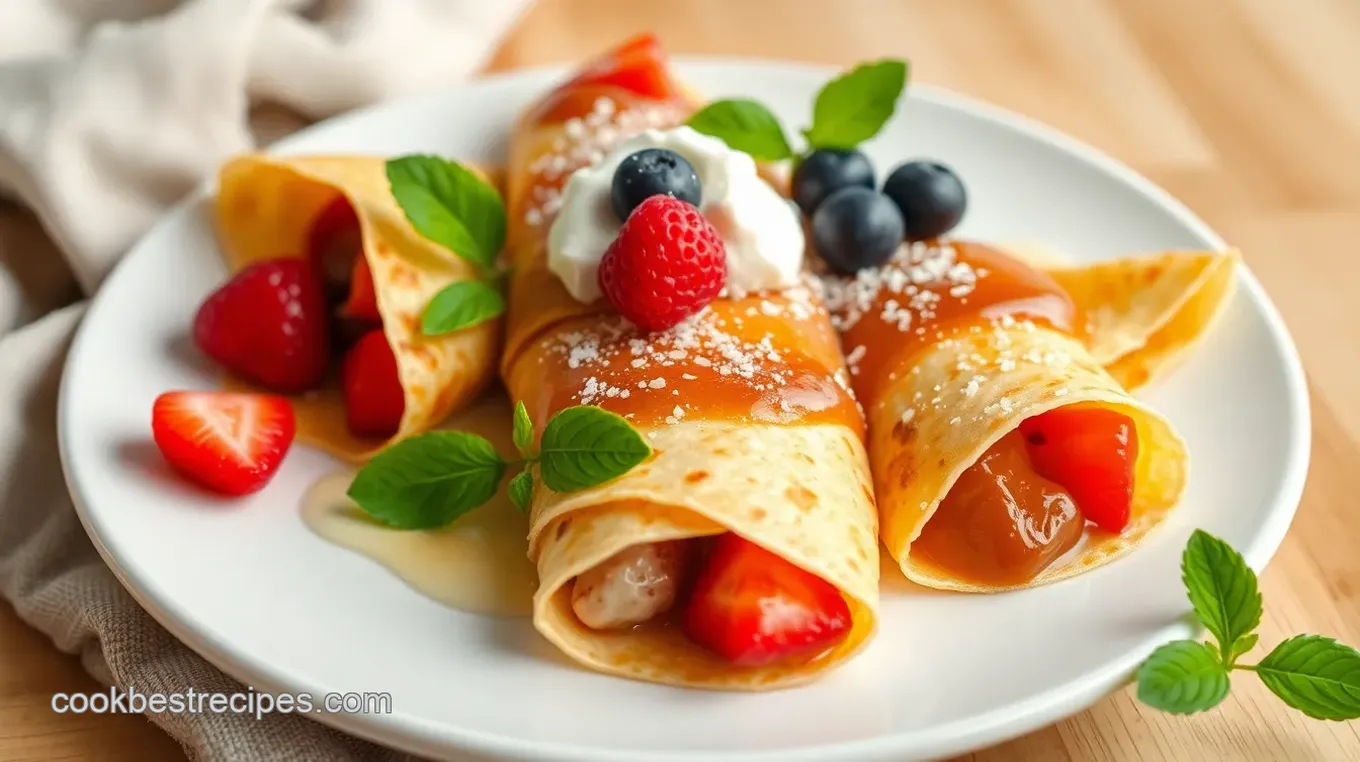 Effortless Crepes: Quick & Delicious Treat