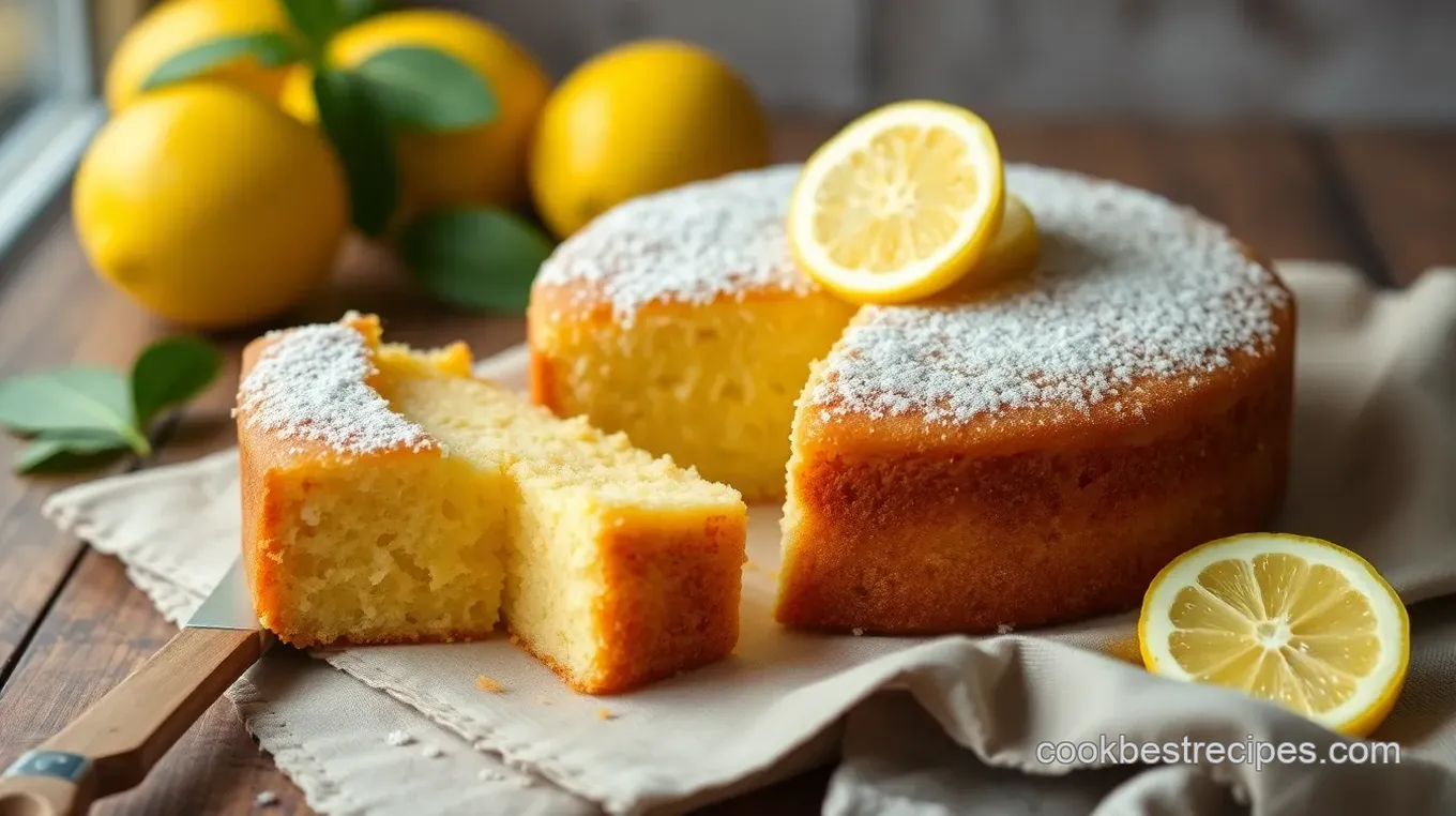 Heavenly Lemon Cake