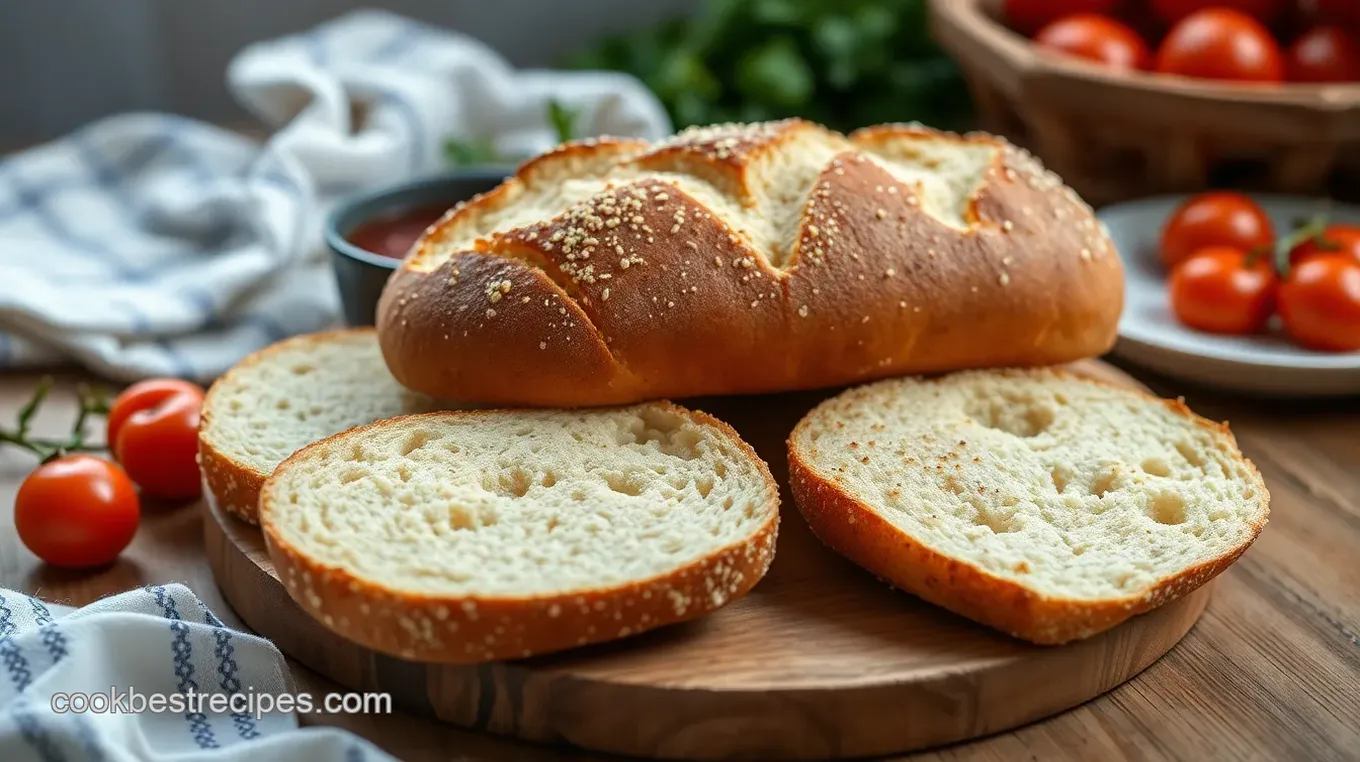 Homemade Italian Bread Loaves