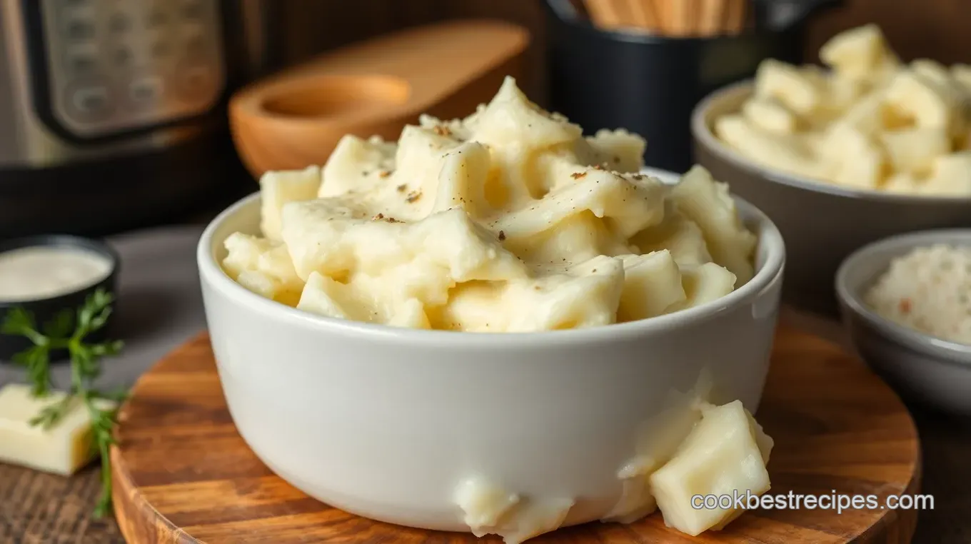 Instant Pot Mashed Potatoes: Quick & Creamy