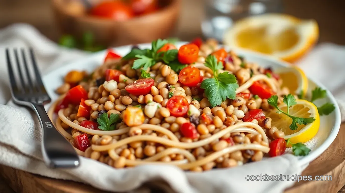 Mediterranean Lentil Salad