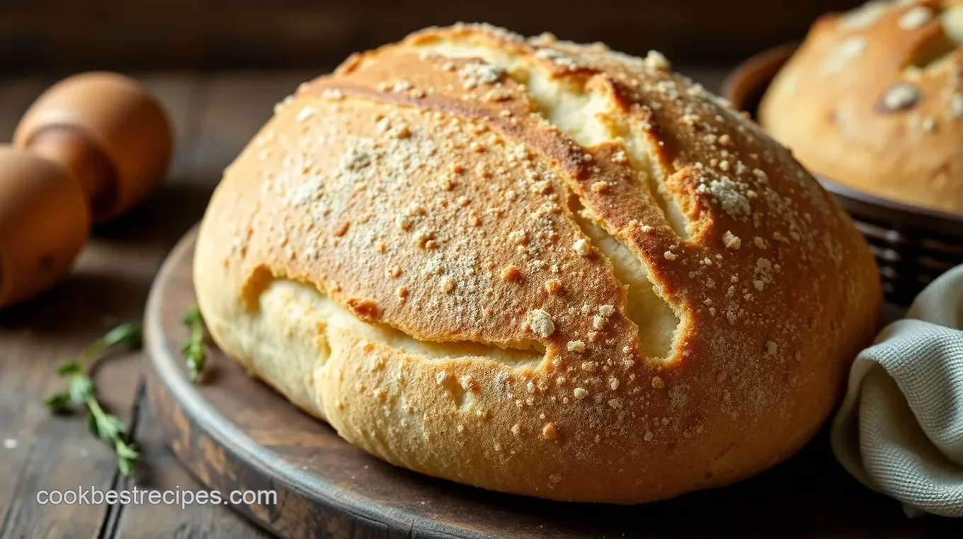 No Knead Dutch Oven Bread Recipe