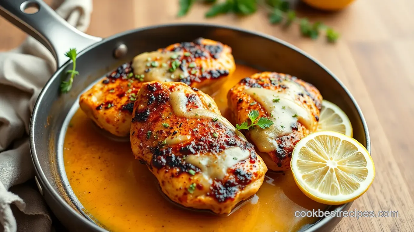 Pan-Seared Lemon Butter Chicken Delight