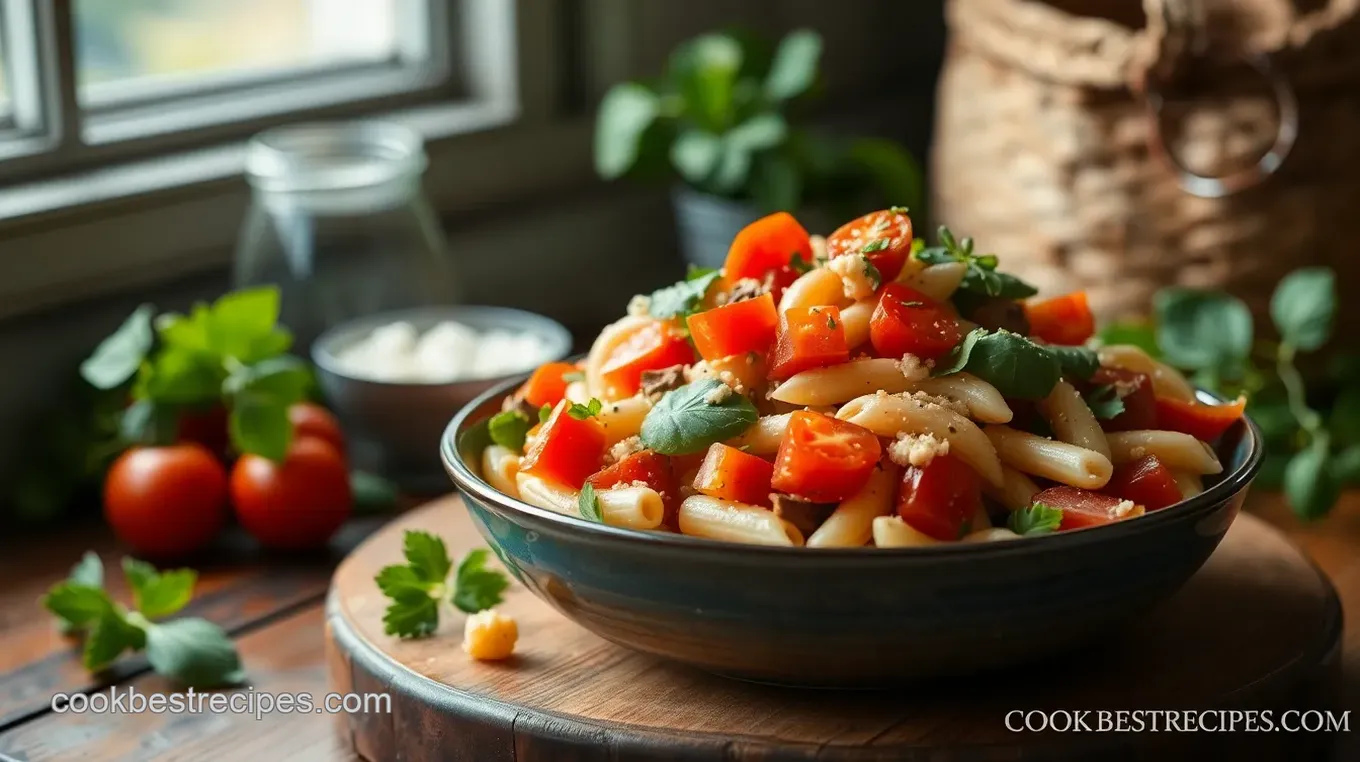 BLT Pasta Salad Recipe