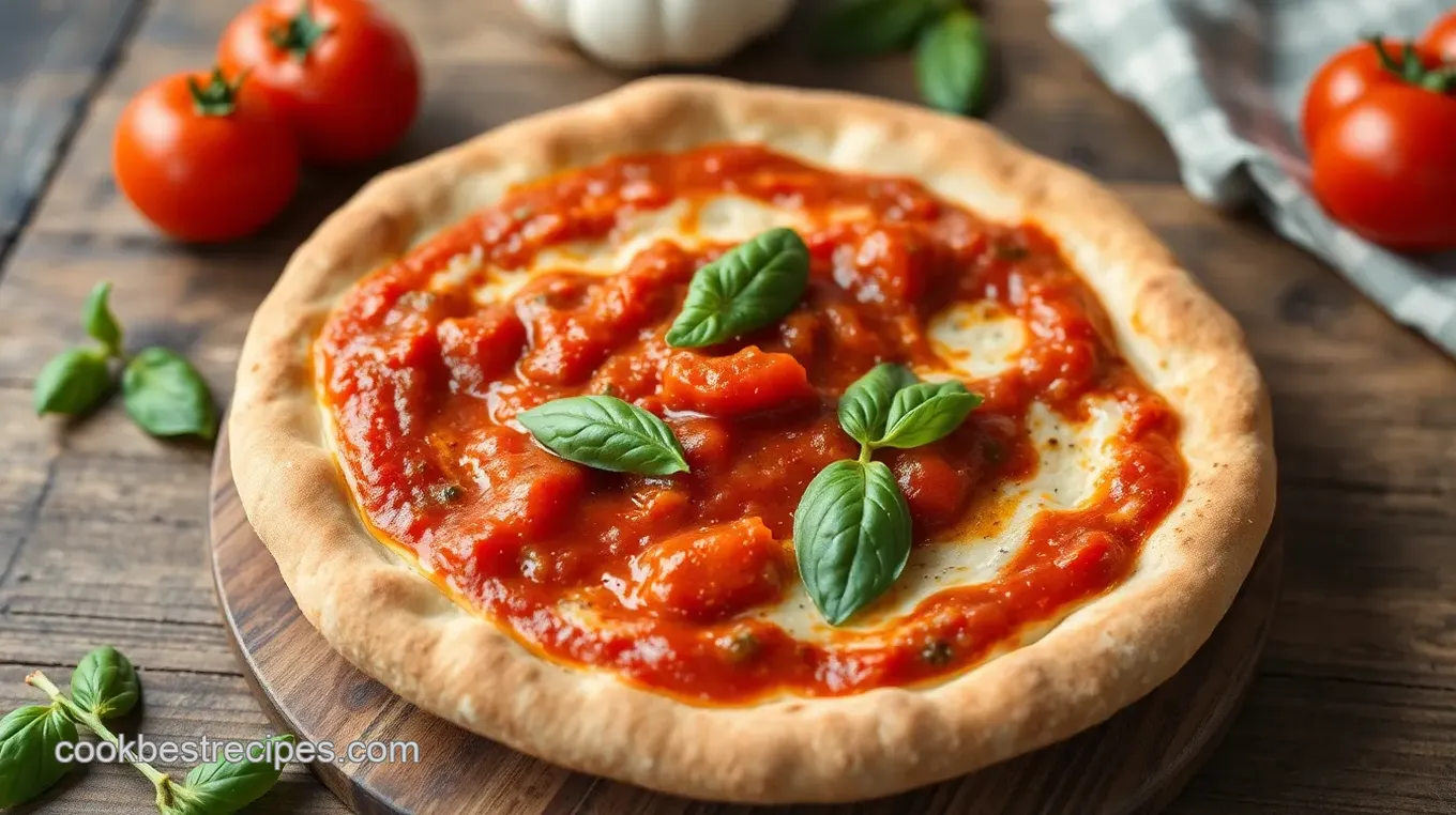 Easy Pizza Sauce Recipe in 15 Minutes