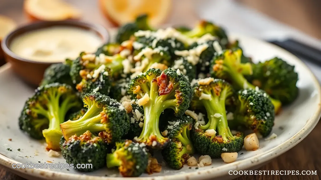 Garlic Parmesan Roasted Broccoli