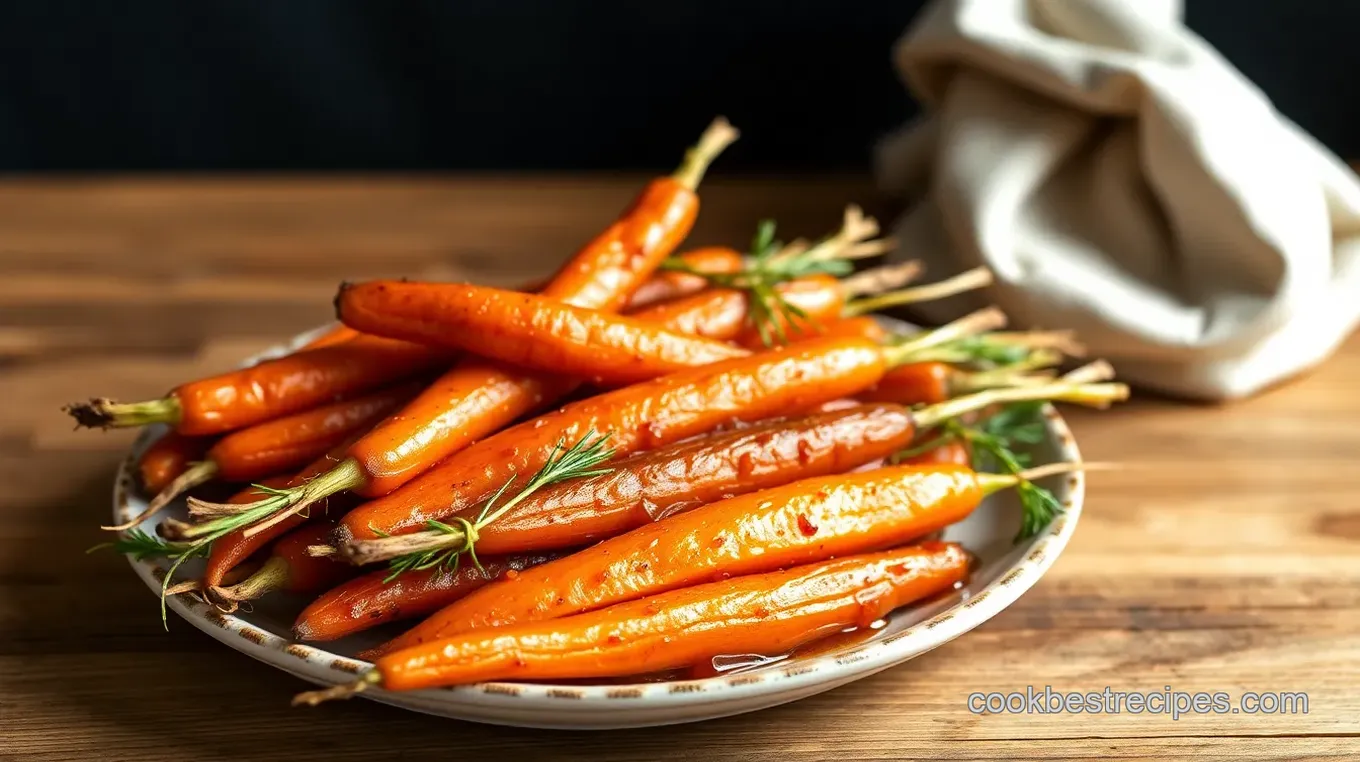 Brown Sugar Roasted Carrots