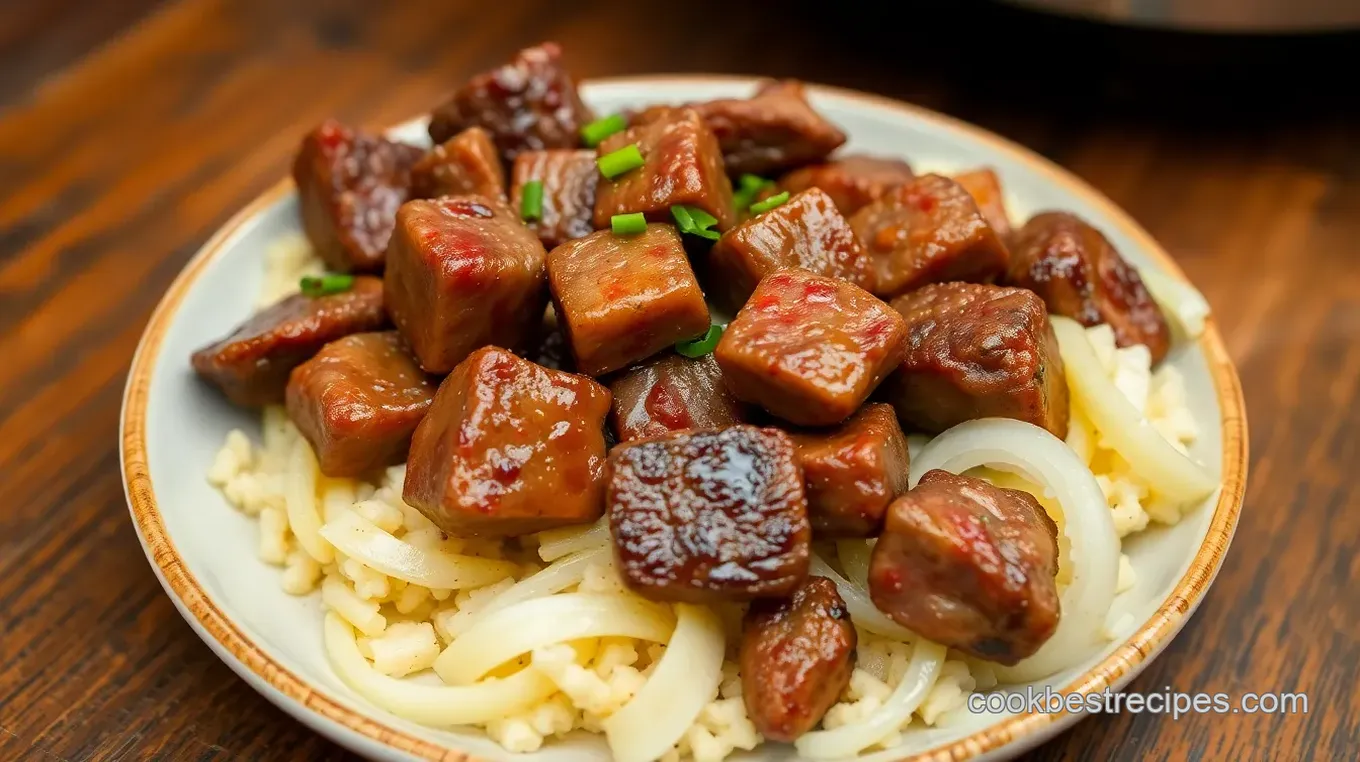 Slow Cooked Cube Steak with Gravy