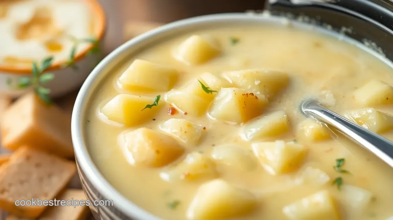 Paula Deen's Creamy Slow Cooker Potato Soup