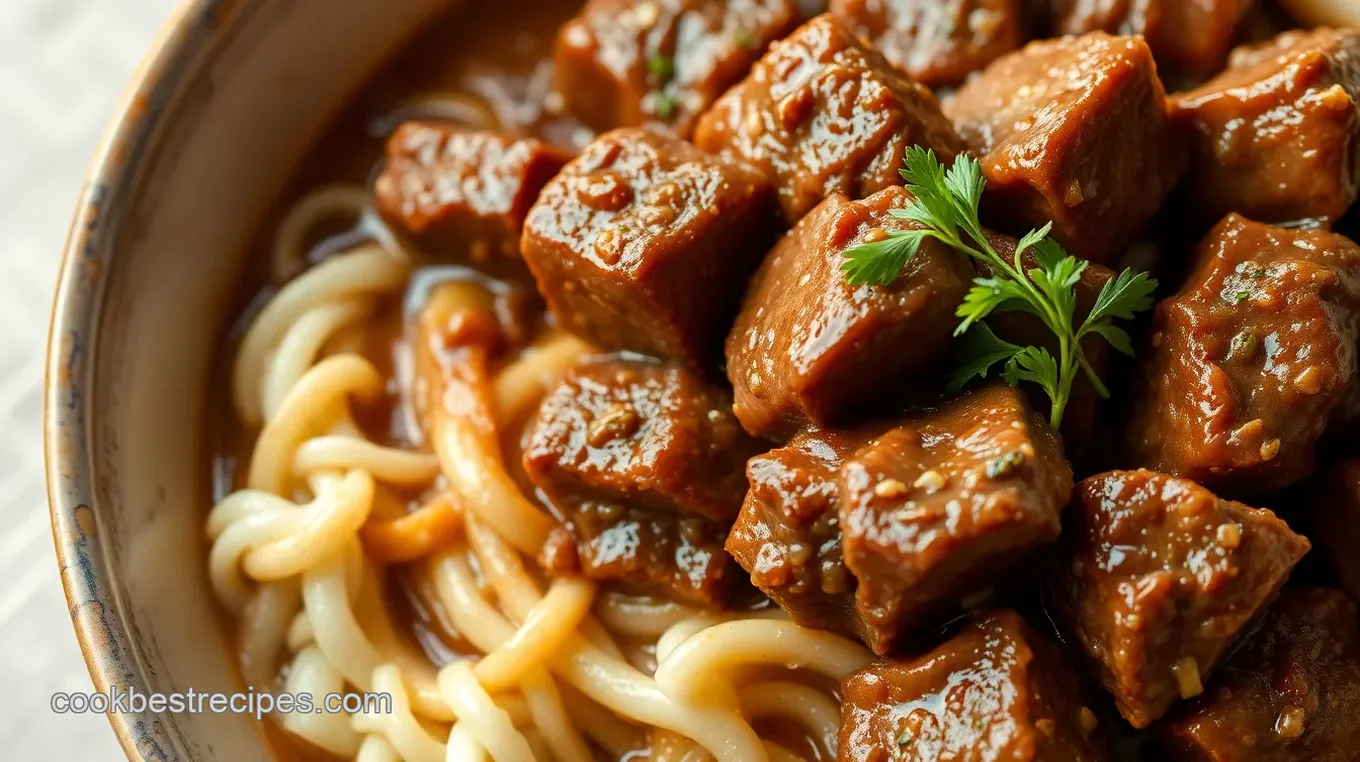 Slow-Cooked Cube Steak in Gravy