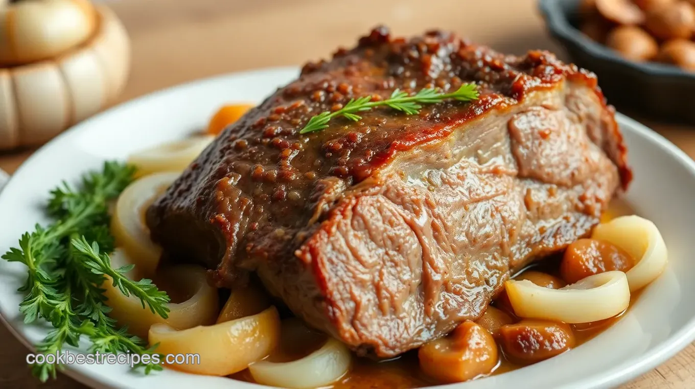 Slow Cook Shoulder Roast for Comforting Dinner