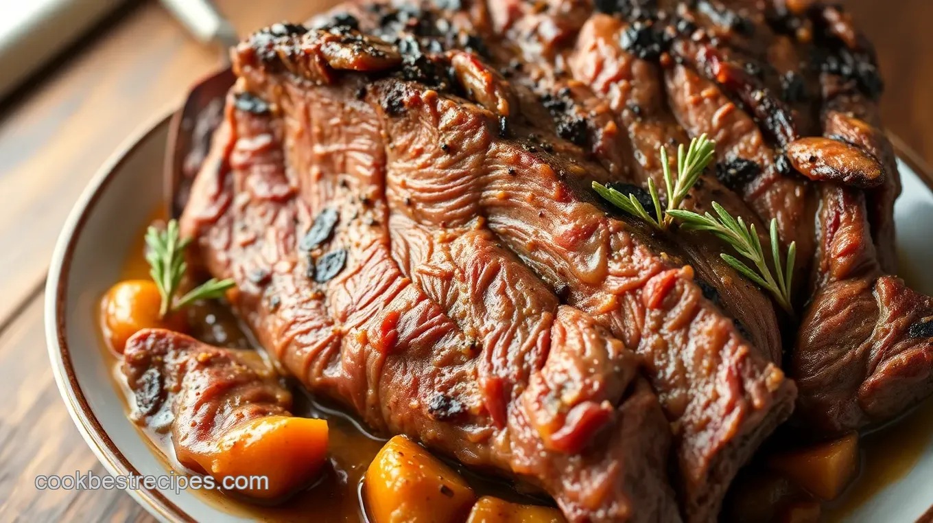 Slow-Cooked Beef Shoulder Roast