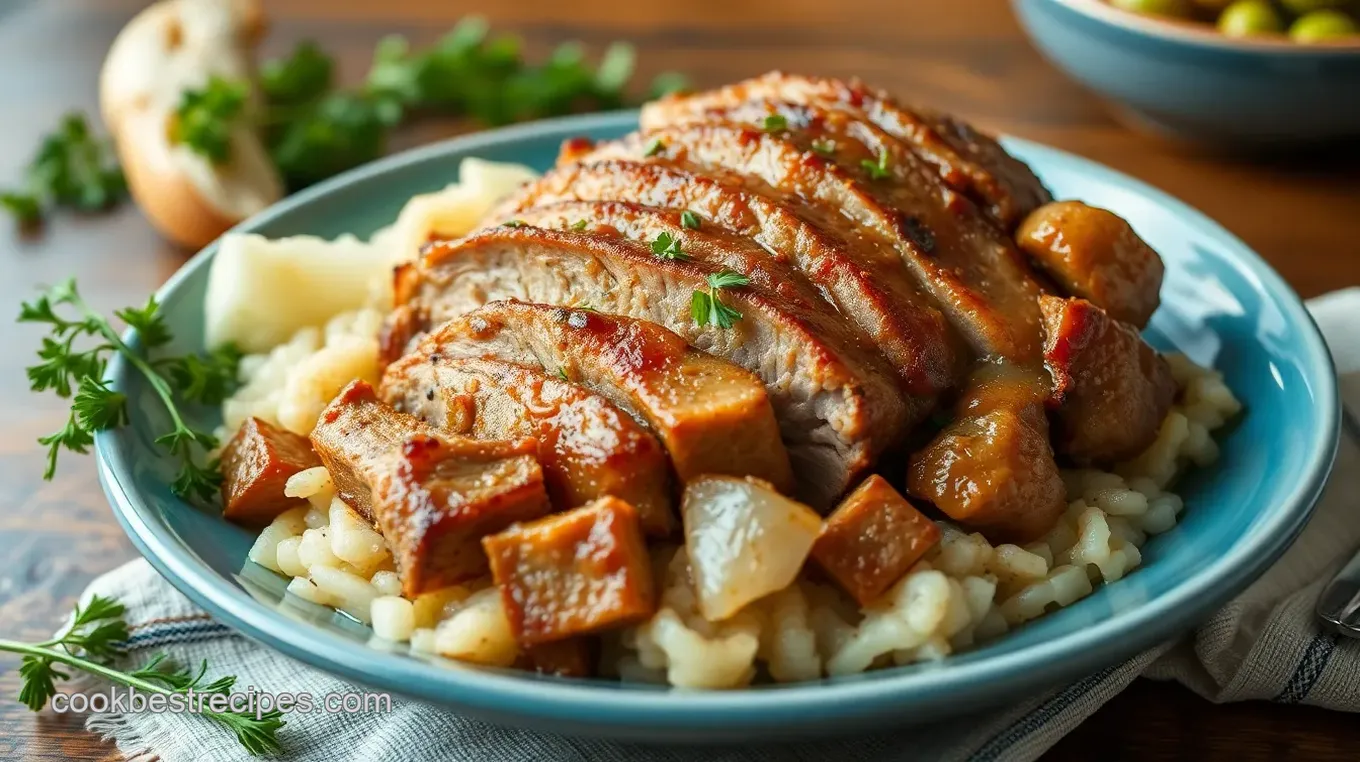 Slow-Cooked Herb-Infused Shoulder Roast