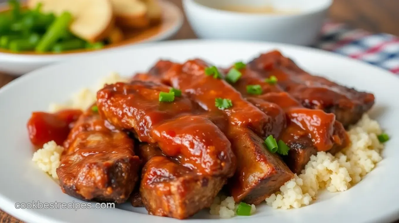 Slow Cooked Ribs: Tender & Flavorful Joy Slow Cooker Country Style Ribs