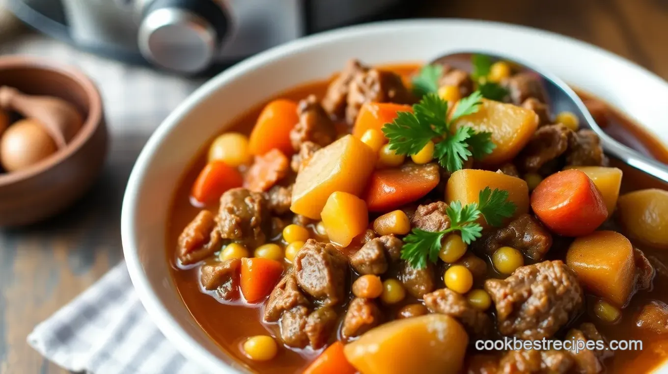 Crockpot Cowboy Stew