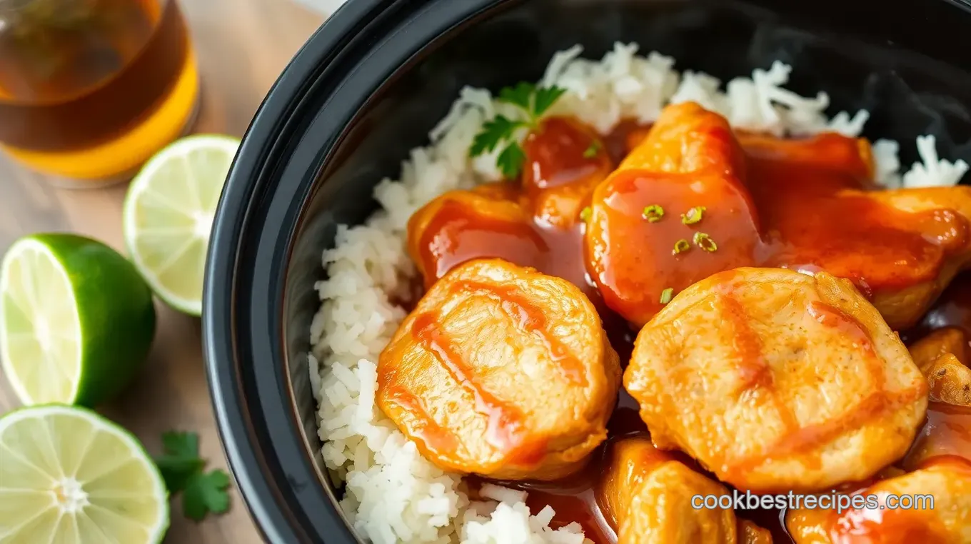 Zesty Slow Cooker BBQ Chicken