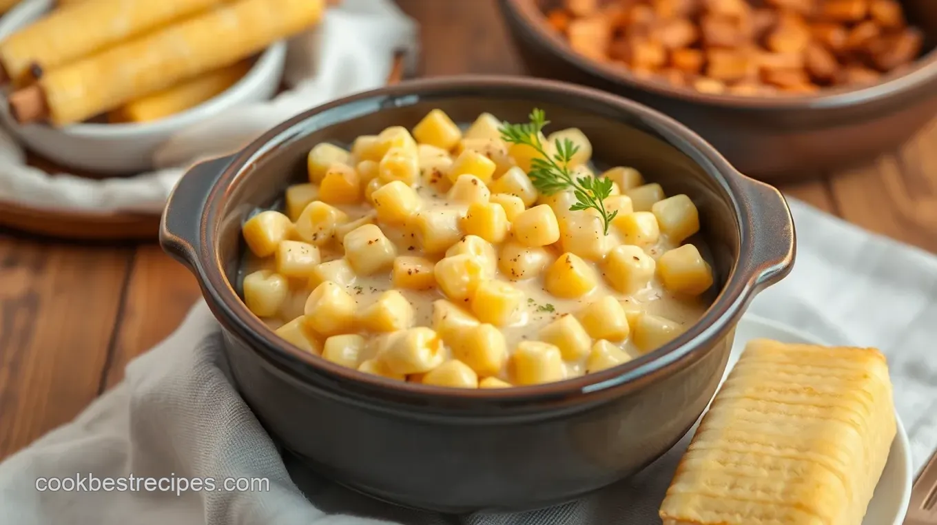 Slow Cooker Creamed Corn Delight