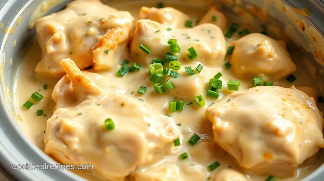 Creamy Ranch Slow Cooker Chicken