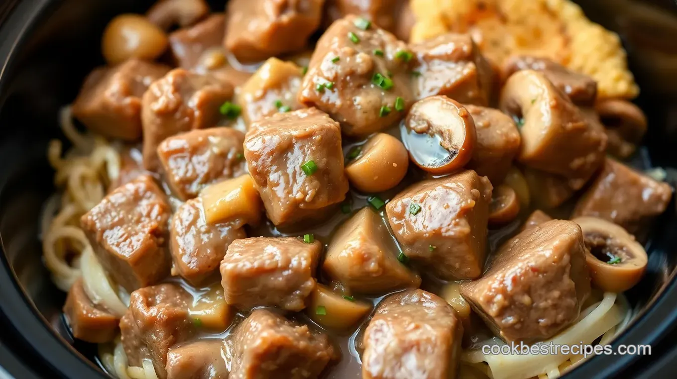 Cube Steak with Cream of Mushroom Soup