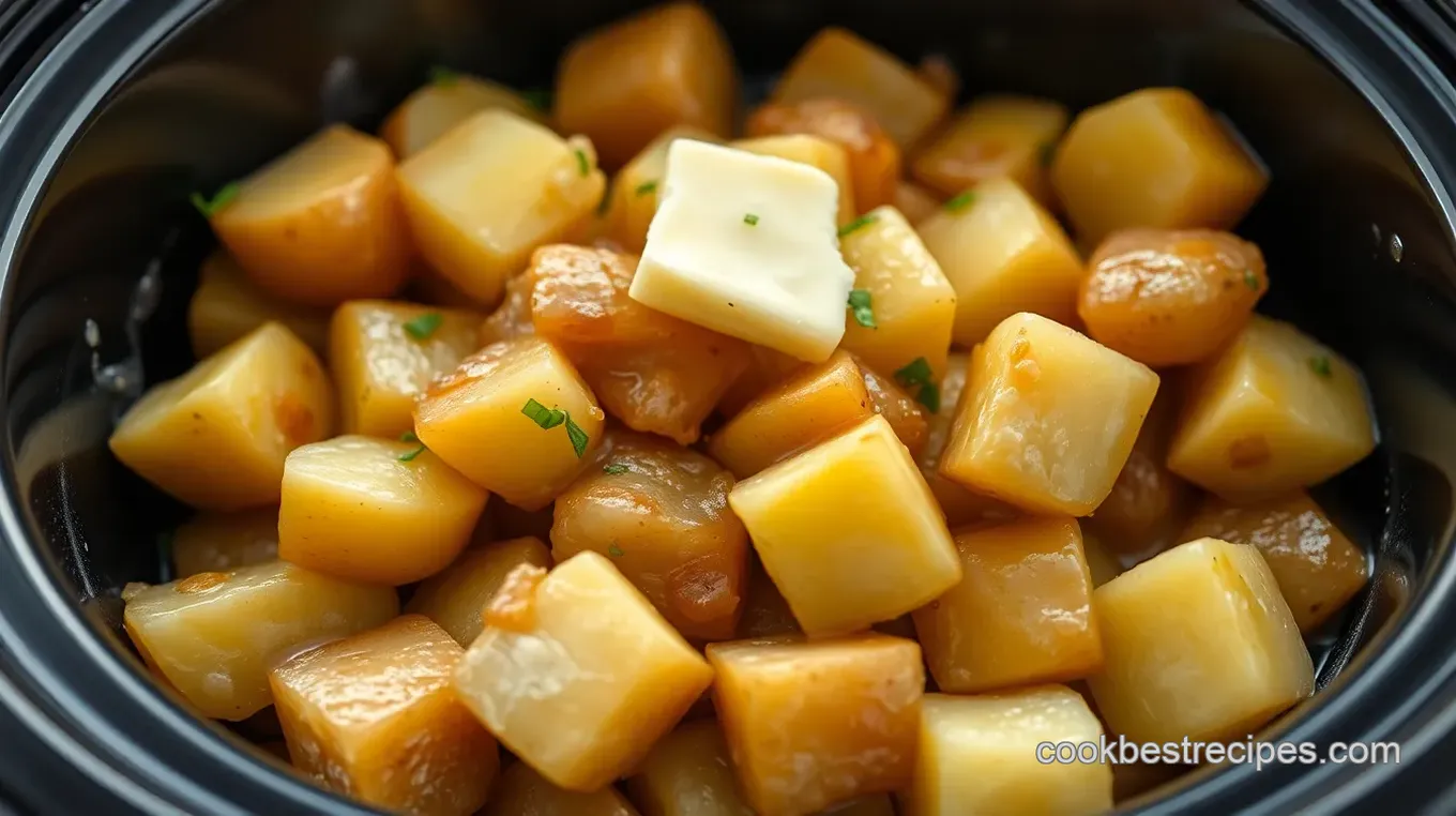 Slow Cooker Lipton Onion Potatoes