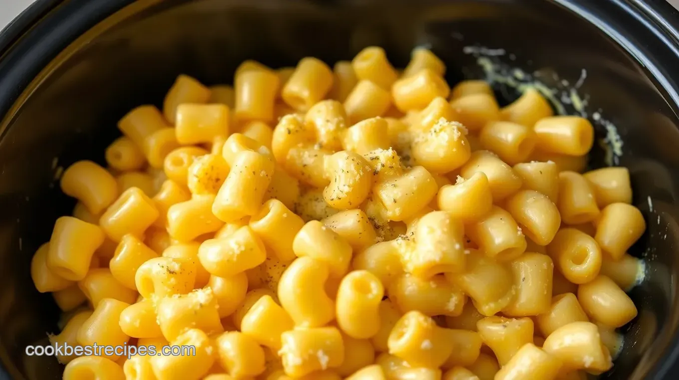 Slow Cooker Mac and Cheese Comfort Food