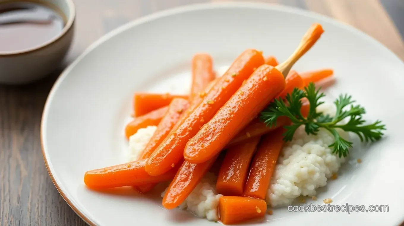 Sweet and Savory Candied Carrots