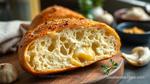 Bake Italian Bread with Cheesy Garlic Goodness