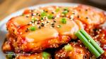 Crispy Baked Teriyaki Chicken with Sweet Sesame Glaze