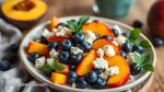 Mix Blueberry Peach Feta Salad in 16 Min