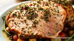 Roasting Pork Shoulder with Herb Crust