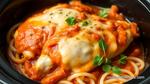 Slow Cooker Chicken Parmesan Comfort in 6 Hours