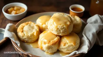 Bake Buttermilk Biscuits with Sweet Honey Glaze