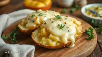 Bake Potatoes Romanoff Cheesy Delight