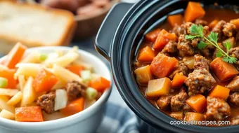 Comforting Slow Cooker Beef Stew Delight